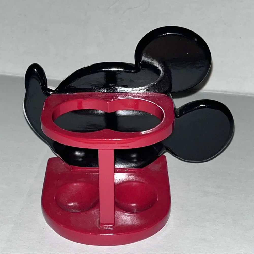 Disney Red and Black‎ Mickey Mouse Toothbrush Holder
